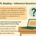Ejemplo real de pregunta de inferencia en la sección de Reading del TOEFL