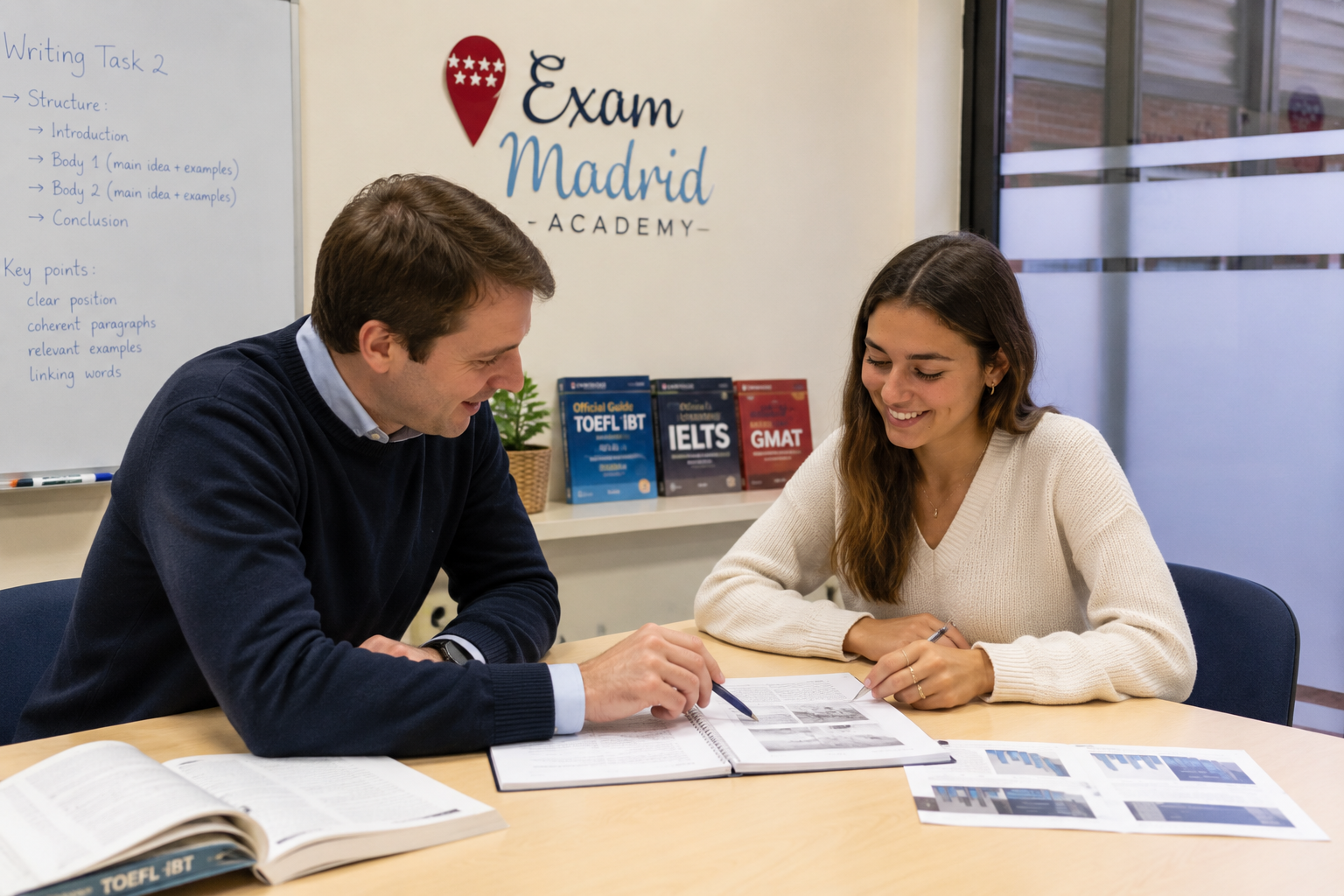 Sofía R. · alumna admitida en NYU Stern · curso intensivo TOEFL®